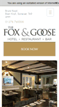 Mobile Screenshot of foxandgooseinn.com